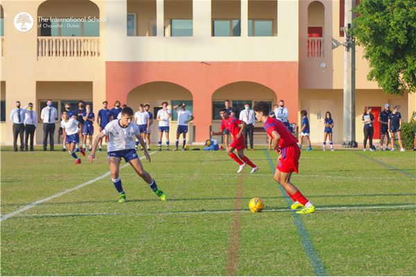 Football match ISC Dubai Vs Jumeirah English Speaking School 