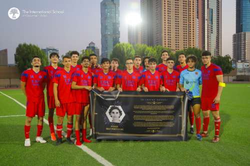 Football match ISC Dubai Vs. Dubai English Speaking College
