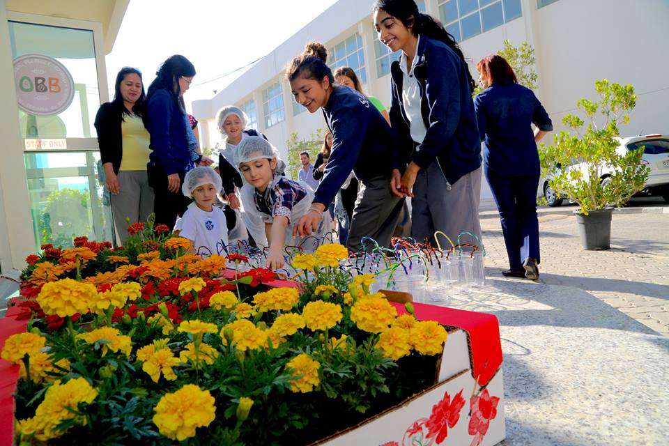 Grade 3 Pizza Making and Flower Planting Event